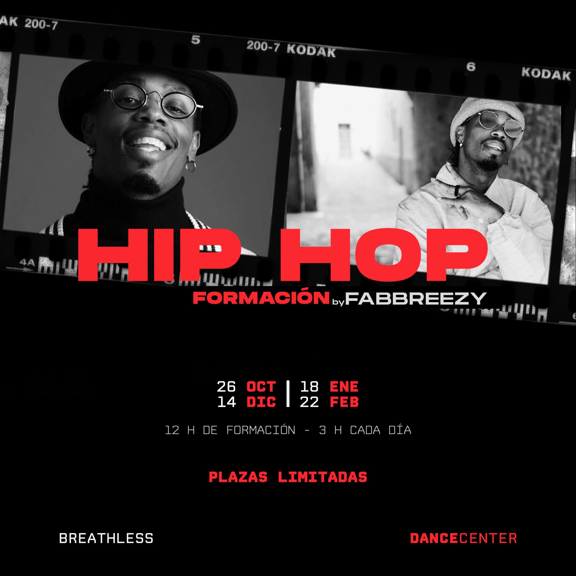 Formación de Hip Hop con Fabbreezy
